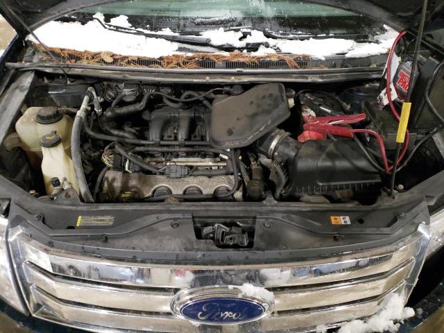 2FMDK38C39BA69168 - 2009 FORD EDGE SEL BLUE photo 12