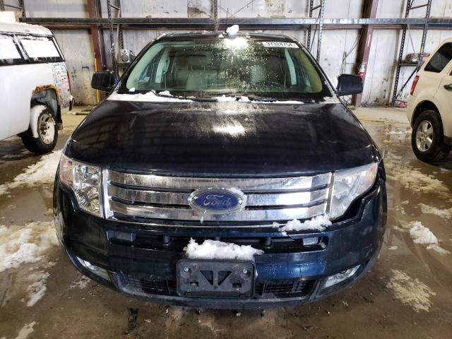 2FMDK38C39BA69168 - 2009 FORD EDGE SEL BLUE photo 5