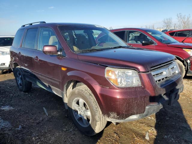 5FNYF18478B014912 - 2008 HONDA PILOT EX MAROON photo 4