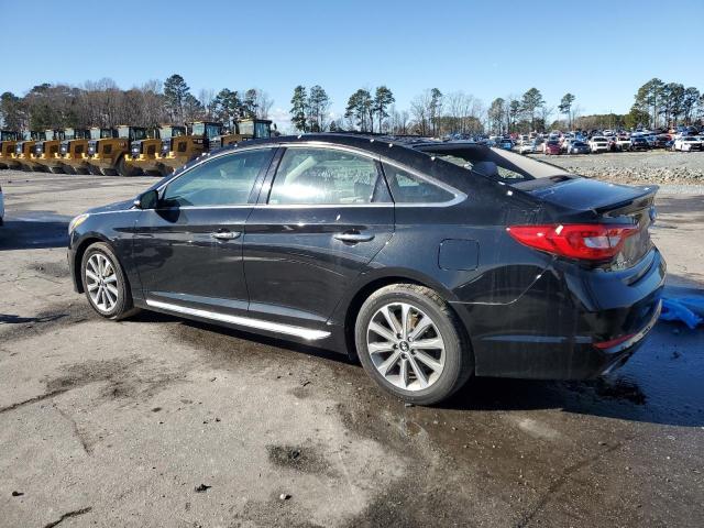 5NPE34AF1GH332890 - 2016 HYUNDAI SONATA SPORT BLACK photo 2