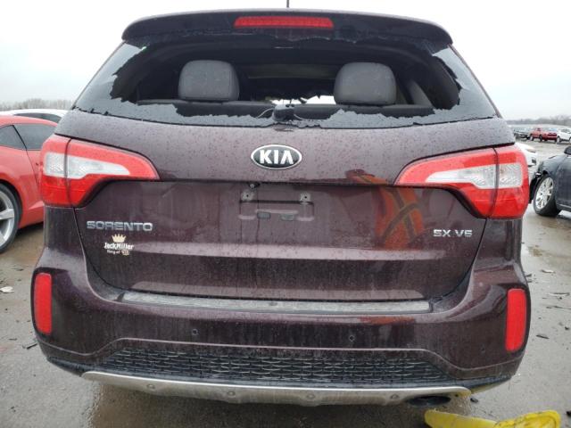 5XYKWDA7XFG642836 - 2015 KIA SORENTO SX PURPLE photo 6