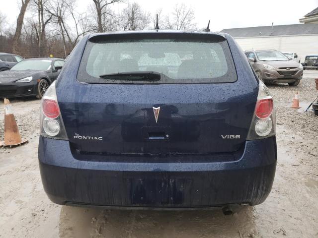 5Y2SP67099Z454236 - 2009 PONTIAC VIBE BLUE photo 6