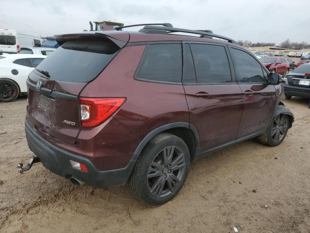 5FNYF8H58LB008742 - 2020 HONDA PASSPORT EXL ბურგუნდია ფოტო 3