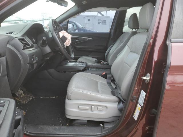 5FNYF8H58LB008742 - 2020 HONDA PASSPORT EXL ბურგუნდია ფოტო 7