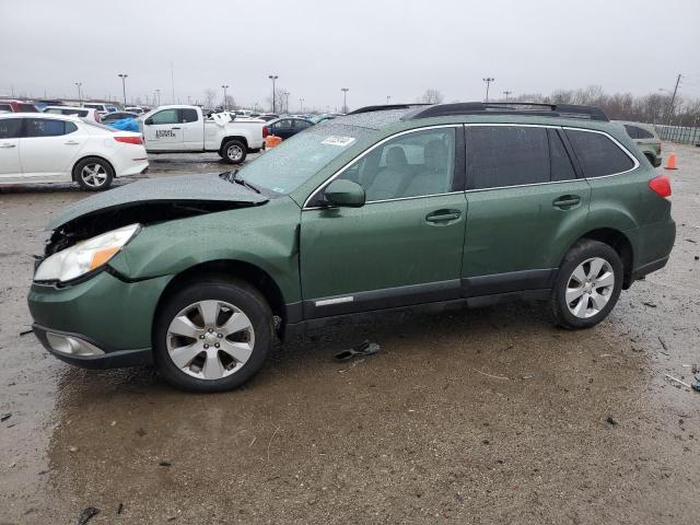 4S4BRCCC4C3213490 - 2012 SUBARU OUTBACK 2.5I PREMIUM GREEN photo 1