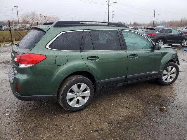 4S4BRCCC4C3213490 - 2012 SUBARU OUTBACK 2.5I PREMIUM GREEN photo 3