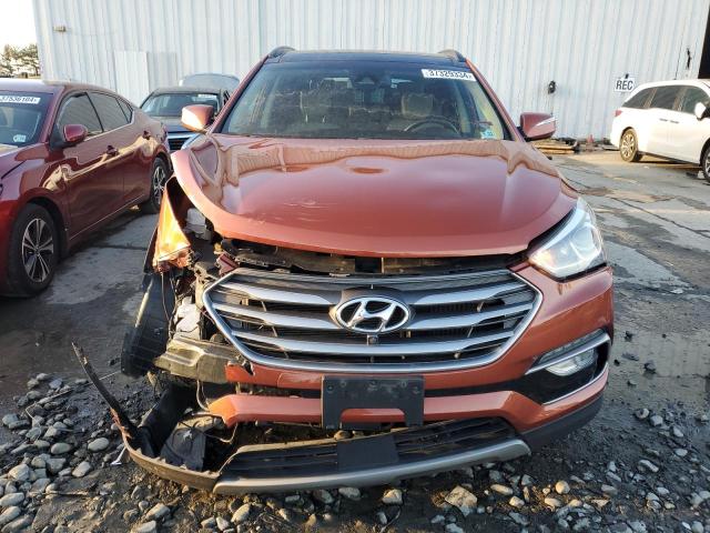 5XYZWDLAXHG502330 - 2017 HYUNDAI SANTA FE S ORANGE photo 5