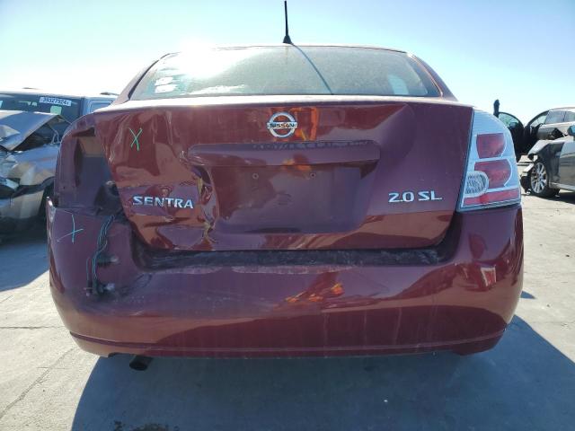 3N1AB61E97L693324 - 2007 NISSAN SENTRA 2.0 RED photo 6