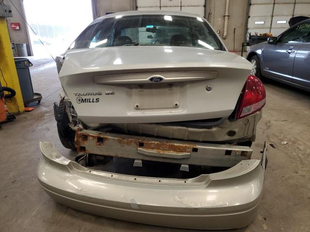 1FAFP53U26A171553 - 2006 FORD TAURUS SE SILVER photo 6