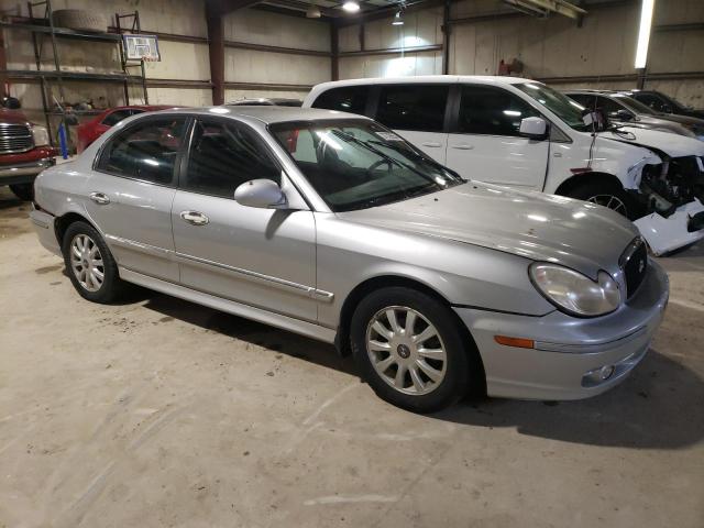 KMHWF35H14A010959 - 2004 HYUNDAI SONATA GLS SILVER photo 4