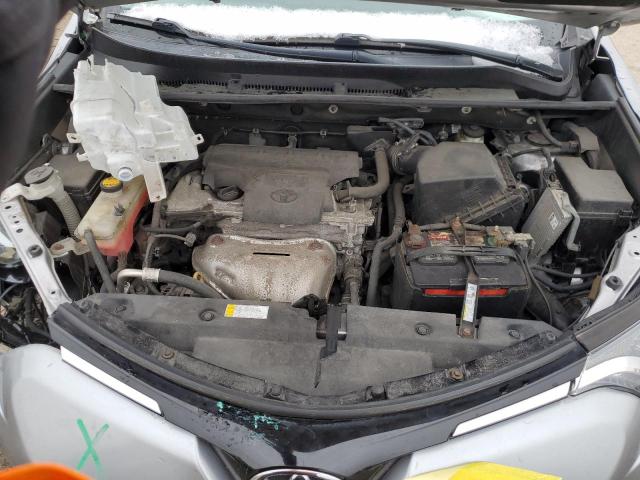 2T3ZFREV1GW242378 - 2016 TOYOTA RAV4 LE SILVER photo 12