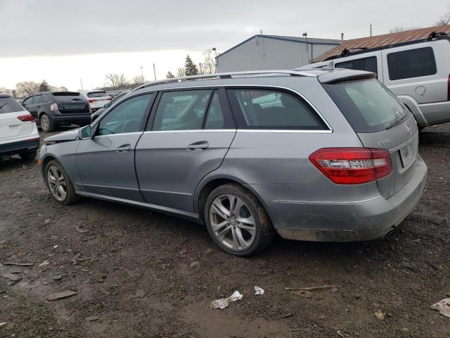 WDDHH8HB9BA433643 - 2011 MERCEDES-BENZ E 350 4MATIC WAGON SILVER photo 2