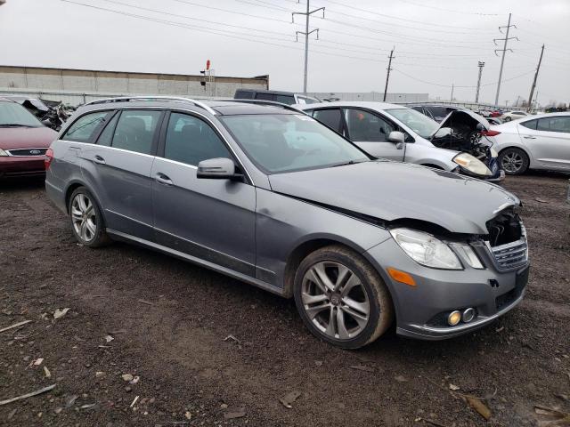 WDDHH8HB9BA433643 - 2011 MERCEDES-BENZ E 350 4MATIC WAGON SILVER photo 4