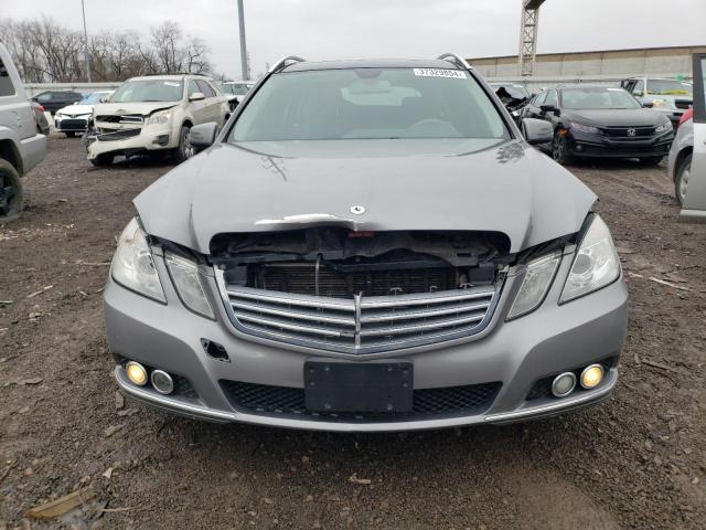 WDDHH8HB9BA433643 - 2011 MERCEDES-BENZ E 350 4MATIC WAGON SILVER photo 5