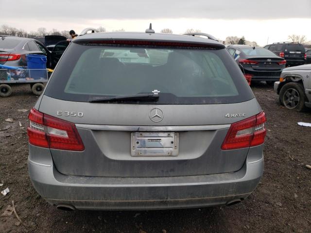 WDDHH8HB9BA433643 - 2011 MERCEDES-BENZ E 350 4MATIC WAGON SILVER photo 6