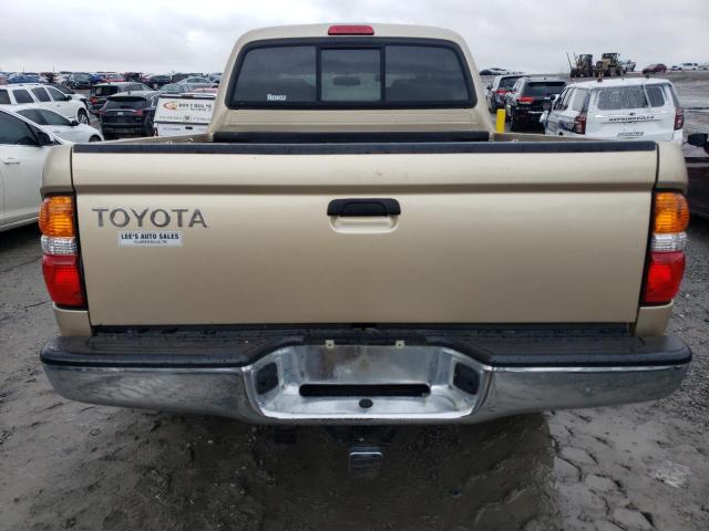 5TEGN92N34Z383287 - 2004 TOYOTA TACOMA DOUBLE CAB PRERUNNER TAN photo 6