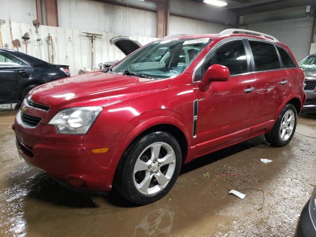 3GNAL4EK9ES645430 - 2014 CHEVROLET CAPTIVA LTZ RED photo 1