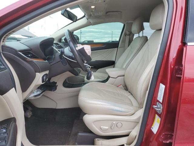 5LMCJ2C95KUL10360 - 2019 LINCOLN MKC SELECT 勃艮第红 照片 7