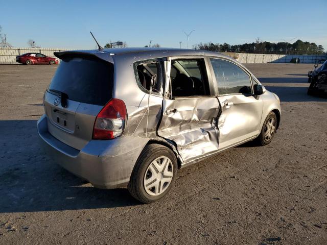 JHMGD38497S002466 - 2007 HONDA FIT GRAY photo 3