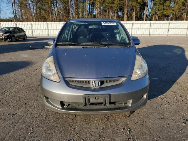 JHMGD38497S002466 - 2007 HONDA FIT GRAY photo 5