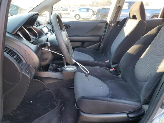 JHMGD38497S002466 - 2007 HONDA FIT GRAY photo 7