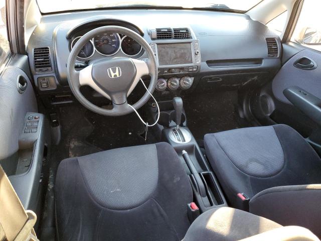 JHMGD38497S002466 - 2007 HONDA FIT GRAY photo 8