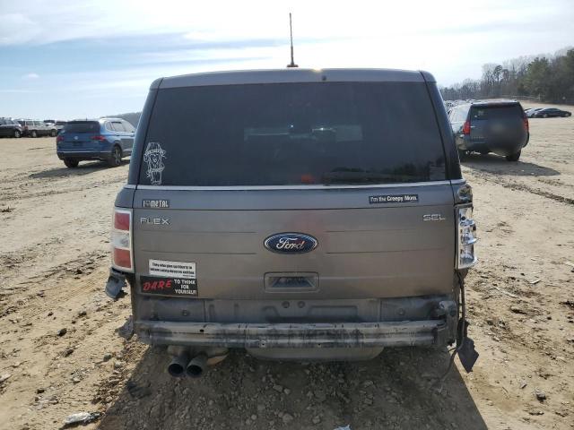 2FMDK52C89BA32668 - 2009 FORD FLEX SEL GRAY photo 6