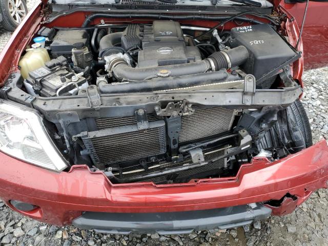 1N6AD0ER6KN720356 - 2019 NISSAN FRONTIER S RED photo 11