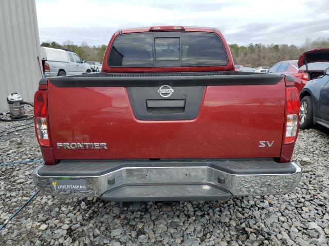 1N6AD0ER6KN720356 - 2019 NISSAN FRONTIER S RED photo 6