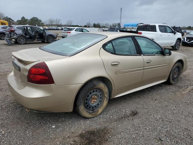 2G2WP522641328300 - 2004 PONTIAC GRAND PRIX GT GOLD photo 3