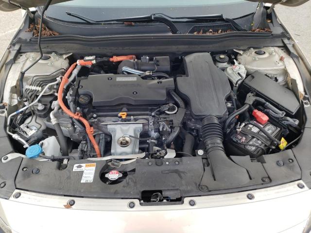 1HGCV3F54JA009073 - 2018 HONDA ACCORD HYBRID EXL TAN photo 11