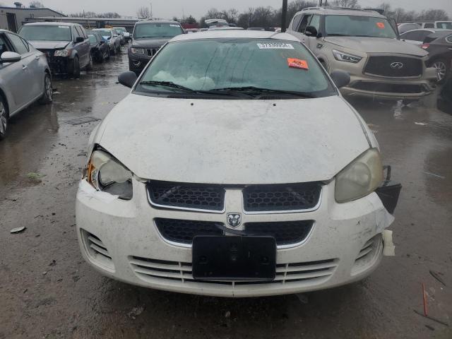 1B3EL36T64N371822 - 2004 DODGE STRATUS SE WHITE photo 5