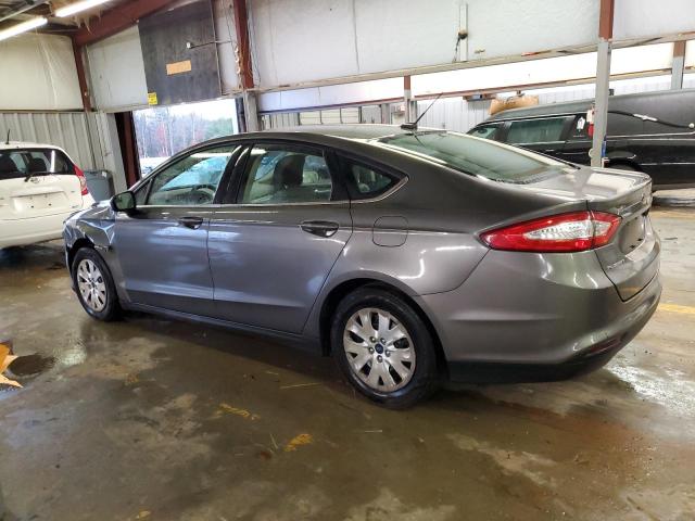 1FA6P0G70E5368400 - 2014 FORD FUSION S GRAY photo 2