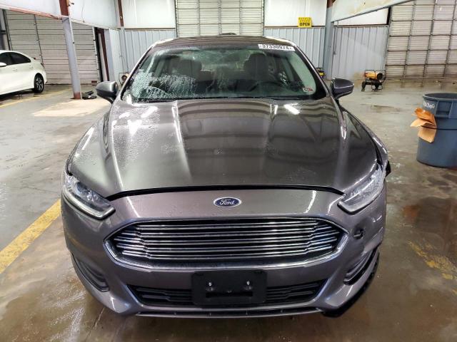 1FA6P0G70E5368400 - 2014 FORD FUSION S GRAY photo 5