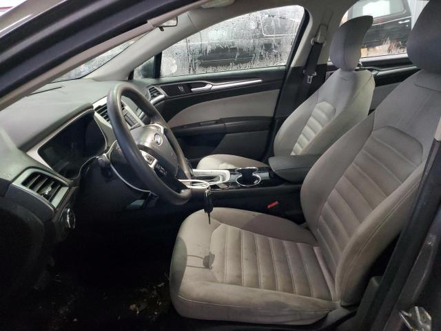 1FA6P0G70E5368400 - 2014 FORD FUSION S GRAY photo 7