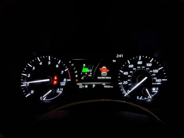 5TDGZRBH1LS005348 - 2020 TOYOTA HIGHLANDER XLE BLUE photo 9