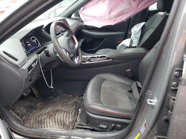 5NPEJ4J28LH003925 - 2020 HYUNDAI SONATA SEL PLUS GRAY photo 7