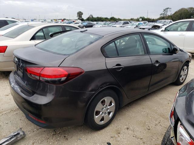 3KPFK4A7XHE028091 - 2017 KIA FORTE LX BROWN photo 3