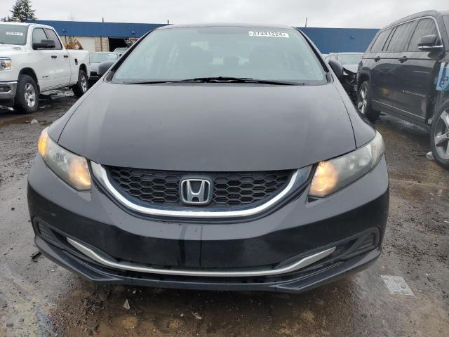 19XFB2F57DE000402 - 2013 HONDA CIVIC LX BLACK photo 5