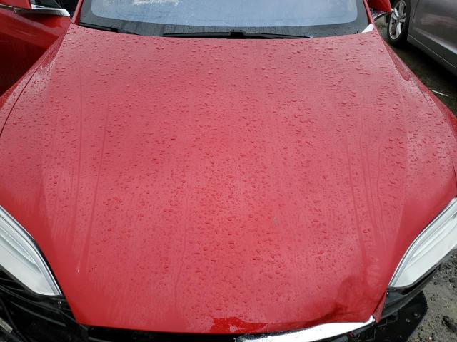 5YJSA1E20HF205188 - 2017 TESLA MODEL S Qırmızı foto 11