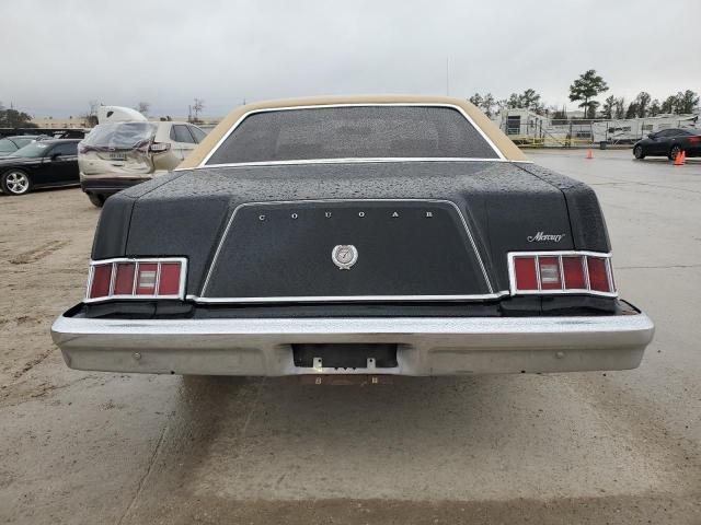 8H93H543139 - 1978 MERCURY COUGAR BLACK photo 6