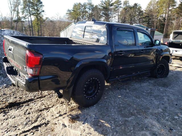 3TMCZ5AN6LM351099 - 2020 TOYOTA TACOMA DOUBLE CAB BLACK photo 3