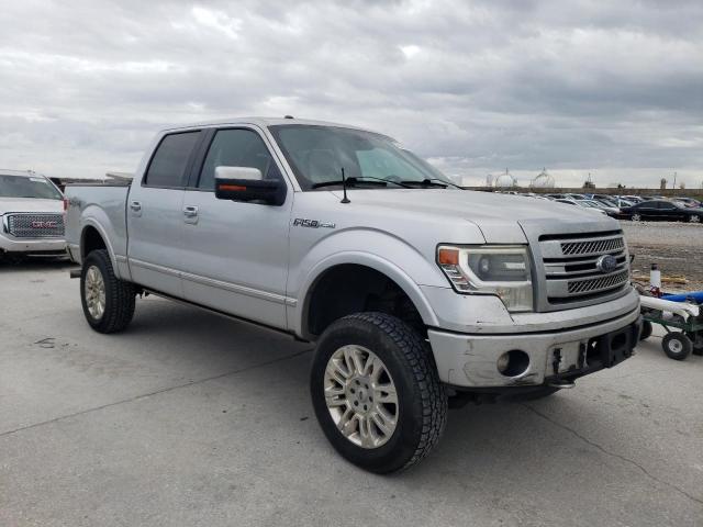 1FTFW1EF3EFA59172 - 2014 FORD F150 SUPERCREW SILVER photo 4