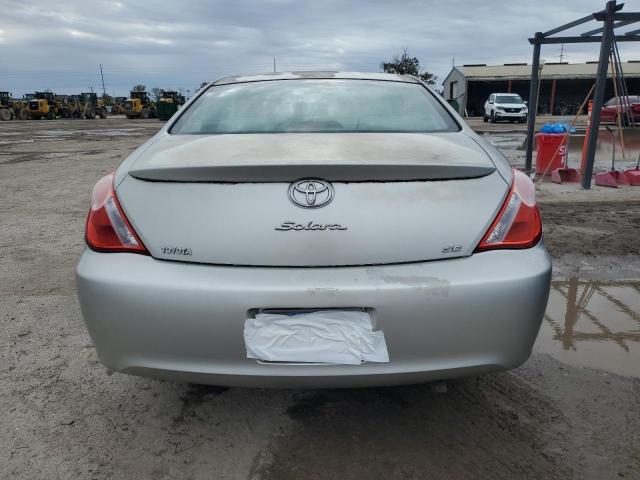 4T1CE38P04U779864 - 2004 TOYOTA CAMRY SOLA SE SILVER photo 6