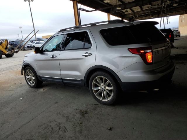 1FM5K7F89EGA20599 - 2014 FORD EXPLORER LIMITED SILVER photo 2