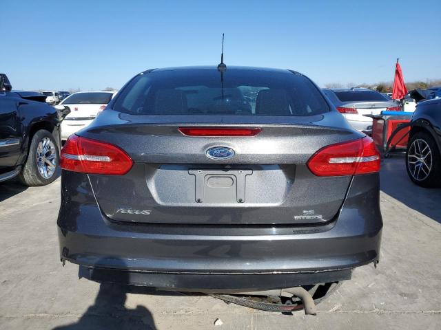 1FADP3F22GL305554 - 2016 FORD FOCUS SE GRAY photo 6