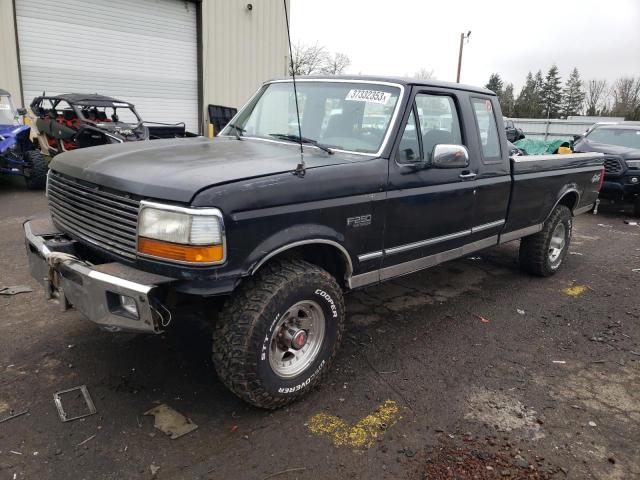 1FTHX26F8RKC05993 - 1994 FORD F250 BLACK photo 1