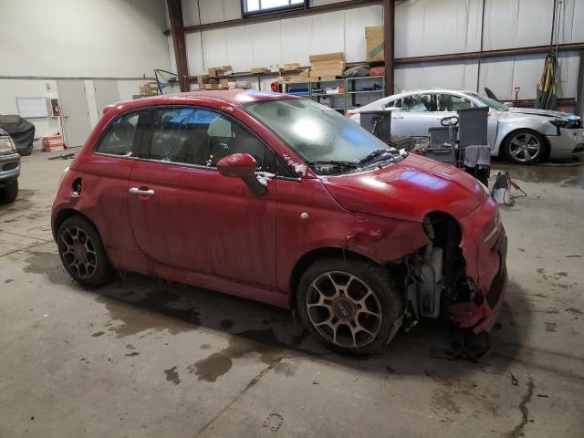 3C3CFFBR4FT512841 - 2015 FIAT 500 SPORT RED photo 4