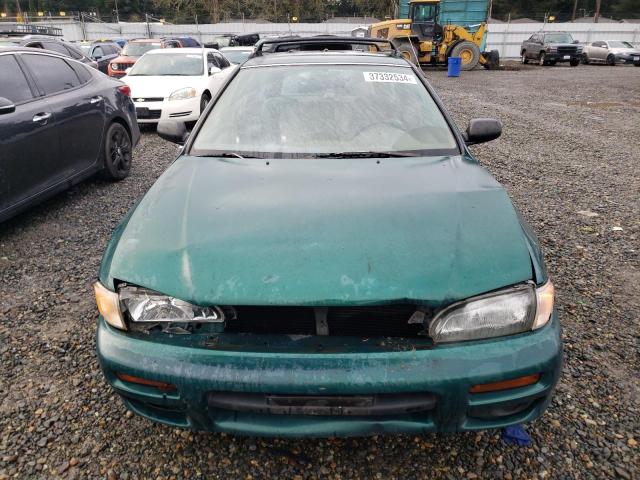 JF1GF4355WG810175 - 1998 SUBARU IMPREZA L GREEN photo 5