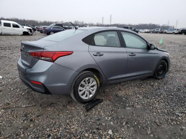 3KPC24A32KE065045 - 2019 HYUNDAI ACCENT SE GRAY photo 3